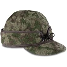 Stormy Kromer The Original Cap, Wool Blend Hat, Winter Warm Outdoor Cap for Men, Women, with Cotton Flannel Lining, Earflaps, Classic Cold Weather Gift, Ottawa, Size 7