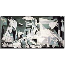 Pablo Picasso Canvas Wall Art Guernica Poster Abstract Art Cubism Painting Famous Oil Painting Print Modern Home Decor Suitable for Bedroom Living Room Office Wall Decor Unframed(12x24in/30x60cm)