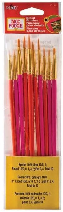 Mod Podge Brush Set, (10-Piece), Count
