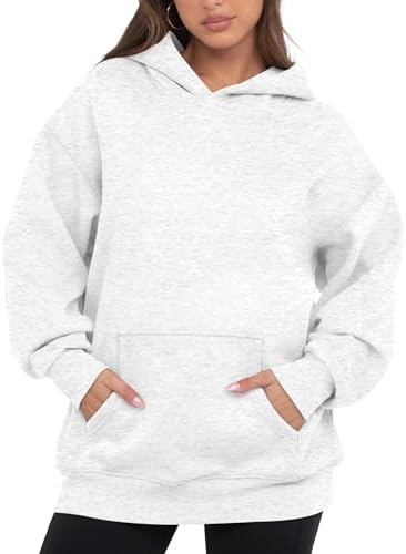 VIUTIL Womens Oversized Hoodies Fleece Loose Hooded Sweatshirt Fall Winter Outfits 2026 Trendy Clothes