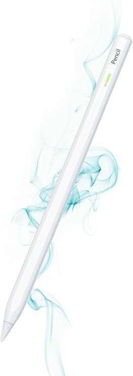 iPad 12.9 inç 6. Nesil Uyumlu Manyetik ve Kablosuz Şarj Olabilen Stylus Bluetooth Tablet Kalemi