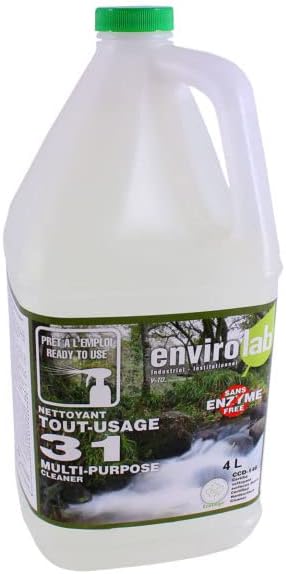 Biodegradable degreaser cleaner heavy duty - Food safe professional strength degreaser for kitchen, floor, concrete, garage