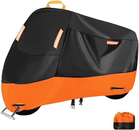Motorcycle Cover for Ather 450 Plus/ 450X/ Rizta, All Weather Durable Oxford Outdoor Protection Motorbike Cover, All Season Protection Cover,A