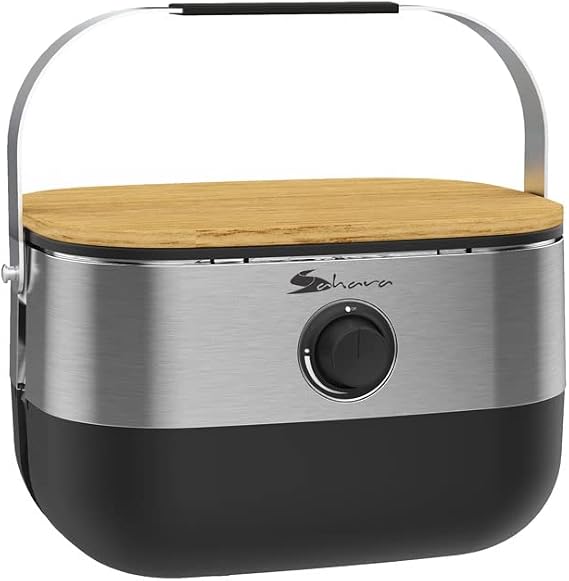 AYGAZ Portable Mini LPG BBQ - Steel