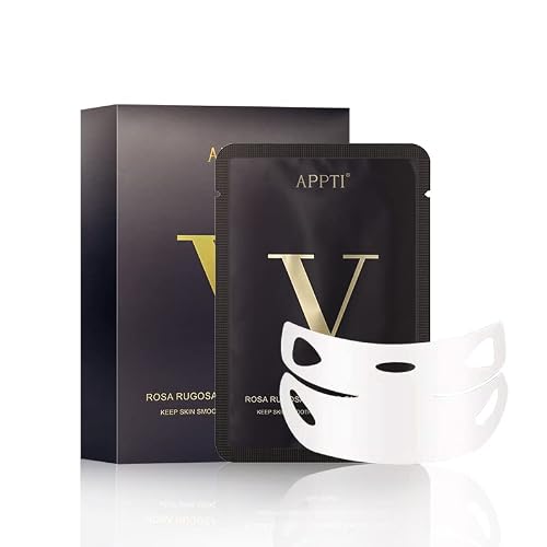 5-Piece V Line Lifting Mask, Moisturizing V Shaped Face Mask, Firming Facial Mask Double Chin Reducer Patch