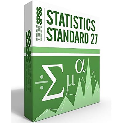 IBM SPSS Statistics Grad Pack Standard V27.0 6 Month License for 2 Computers