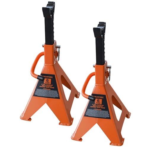 Buffalo Tools JS6SET: 6 Ton Jack Stand Set 2Pk