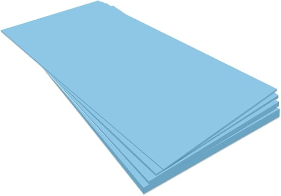 XPS Foam Insulation Boards 1200 x 600 x 10mm - Electric and Water Underfloor Heating Tile Laminate Underlay Thermal Extruded Polystyrene Insulation Sheets (8, 1200 x 600 x 6mm)
