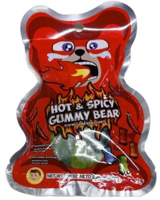 Pocas HOT & SPICY GUMMY BEAR 2.95 OZ (2-PACK)