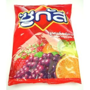 Sugus Chewy Candy Assorted Blackcurrant Green Apple Orange & Raspberry /114 g.