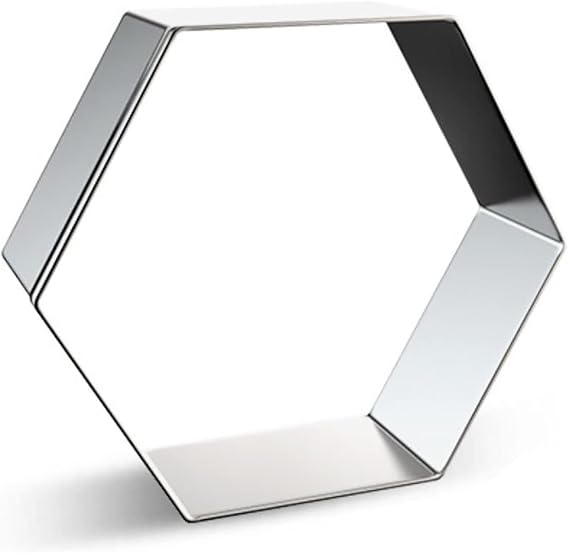 Beehive Honeycomb Hexagon Shape Cookie Cutter - B