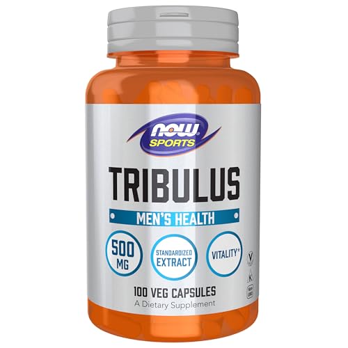 NOW Sports Nutrition, Tribulus Tribulus terrestris 500 mg, Enhanced Vitality, 100 Veg Capsules