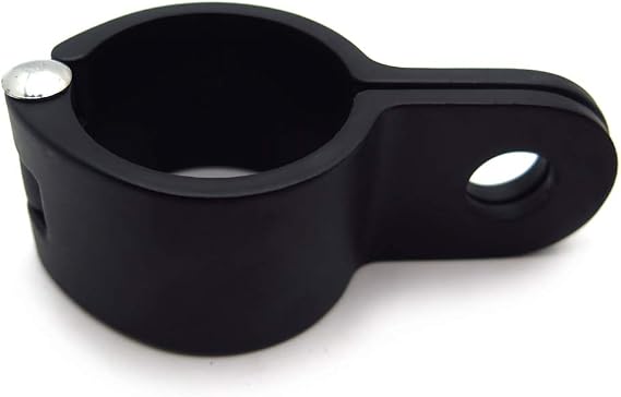 XKH- Black 1.5" 1 1/2" Crash Bar Mount Longhorn Footpeg Clamps Replacement [B017QVT3EE]