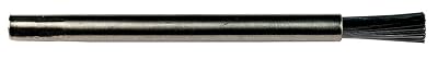 PFERD 82941 Power Stem Mounted Specialty Pencil End Wire Brush, Round Shank, Carbon Steel Bristles, 316 Diameter, 0.012 Wire Size, 3-38 Length, 8000 Maximum RPM
