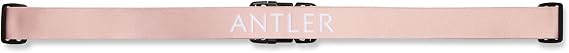 Antler Adjustable Hardside Luggage Strap, Moorland Pink, 67x1.4 | Heavy duty polyester webbing suitcase belt featuring secure adjustable buckle, easy suitcase ID, and color contrast design.