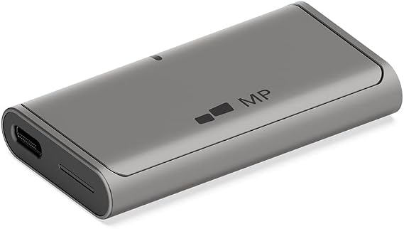 MP Bluetooth Wireless Mini Mouse, 2-in-1, Portable, Grey