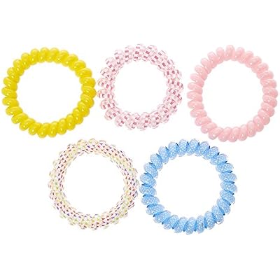 Claires Club Girls Claires Club Pastel Coiled Stretch Bracelets - 5 Pack
