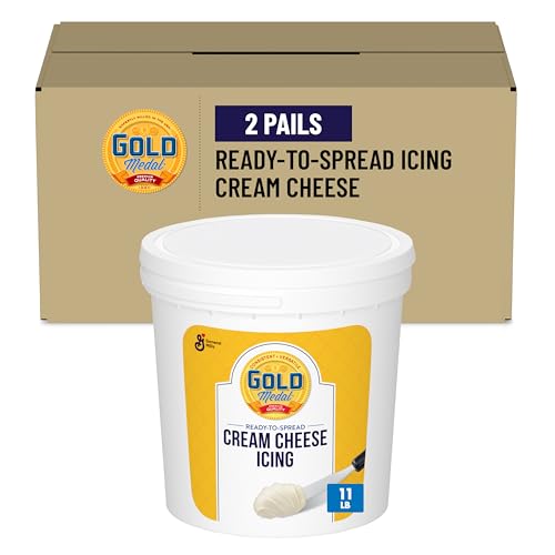 Gold Medal Ready To Spread Icing, Cream Cheese, 11 Lbs Pack of 2