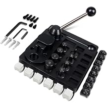 XUNKUNER Ring Bender Tool, Manual Ring Bending Machine with Nylon & Steel Dies, Multi-Size Ring Making Tool for Gold Silver Copper Wire, Jewelry Making Tools for DIY Rings, Earrings, Keychains
