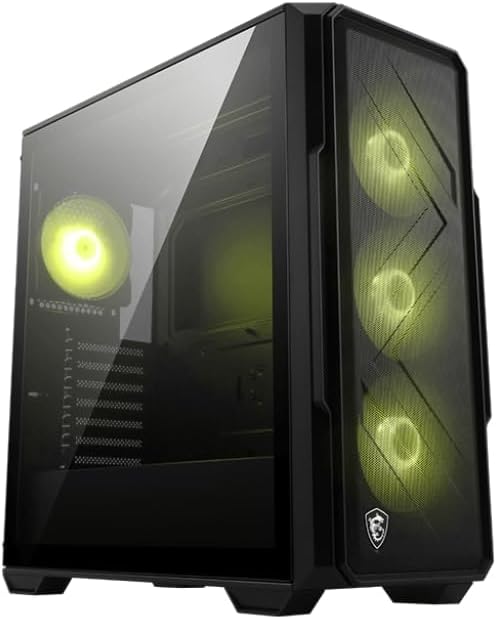 Msi Mag Forge 340r Airflow Temperlİ Cam 4x120mm Argb Fan Atx Gamİng Bİlgİsayar Kasasi