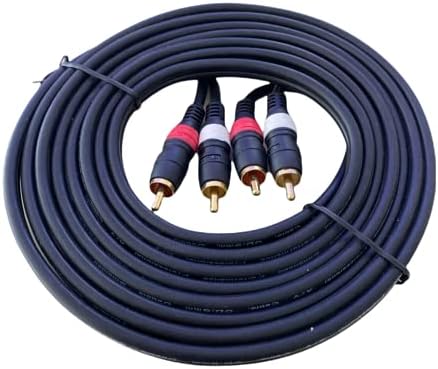 3 METRE 3MT 2RCA to 2 RCA SES VE GÖRÜNTÜ KABLOSU