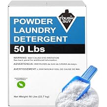 (50 LBs) - Laundry Detergent Powder, for Home and Commercial Use, Citrus Scent, Low Suds, Eco-Friendly - High Efficiency Compatible (HE)