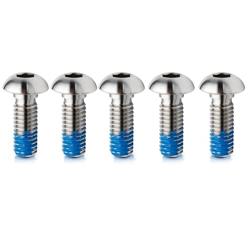 MoKitDora Rear Brake Disc Rotor Hardware Bolts for 1997-UP Harley Softail Dyna Sportster Touring Street Electra Road Glide King Models