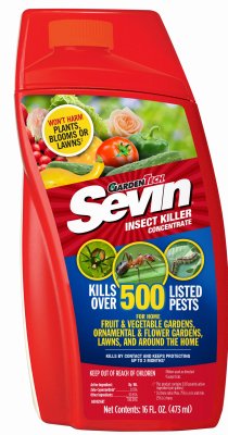 GARDENTECH SEVIN CONCENTRATE BUG KILLER For Insects 1 Pint (473 ml)