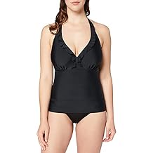Pour Moi Splash Frill Underwire Tankini Top