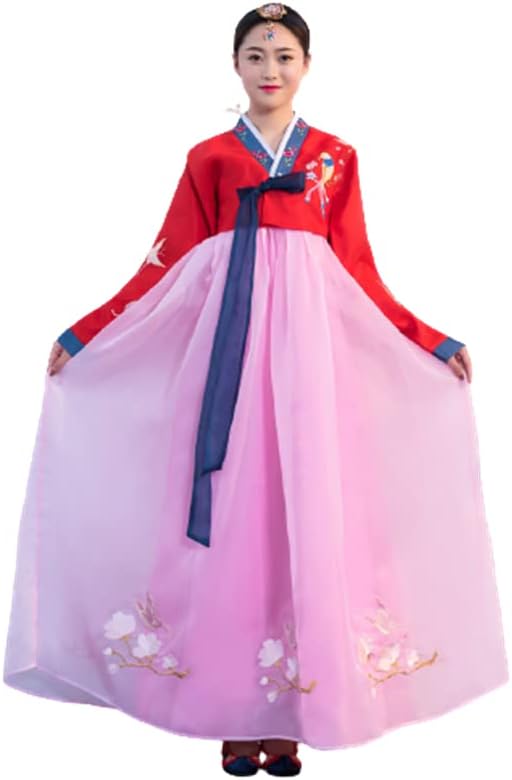 Women Hanbok Dress Korean Traditional Hanbok Korean Traditional Bride Wedding Dress Korean National Costumes