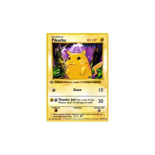 Pokemon - Pikachu 58102 - Base Set