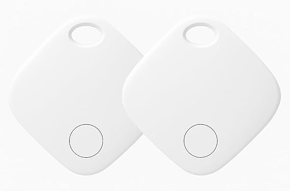 2-Pack Oscanna Tracker Tag using Google Find My Device ( ANDROID ONLY) (White)