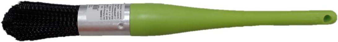 Forney 70508 Parts Cleaning Brush, Carbon Steel with Plastic Handle, 10-12-Inch,Green