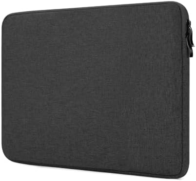 ProElife 13-Inch Laptop Sleeve Case for 2026-2024 MacBook Air 13.6 inch with M5M4 Chip A3449 Accessory Traveling Carrying Bag Cover Water-Resistant Simple Case for MacBook Air 13.6 M5 Black