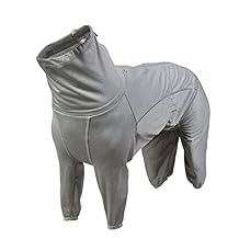 Hurtta Body Warmer Dog Bodysuit, Carbon Grey, 10S