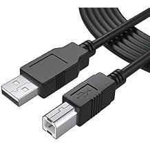 USB Data/Sync Cable Cord PC Laptop Lead Replacement for M-Audio OXYGEN25IV OXYGEN25 Oxygen 25 V4 25 MKIV MK IV Axiom Pro 25 49 V2 Keyboard Controller M-Track 2 Eight Quad MTRACKQUAD Interface