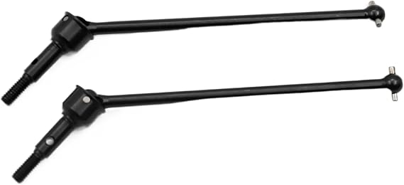 RC Car Accessories for Rlaarlo for Rlaarlo for Omni for Terminator 1/10 RC Car 2pcs Steel Metal Drive Shaft CVD Driveshaft Upgrade Parts Accessories
