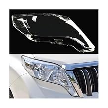Auto Head Light Lamp Case Compatible for Toyota Prado 2014 2015 2016 Glass Lens Shell Headlamp Car Front Headlight Cover Lampshade Caps(Right)