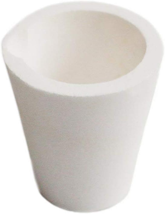 Quartz Melting Crucible Cup Furnace Melting Casting Refining Gold Silver Copper Casting Cup (200g)