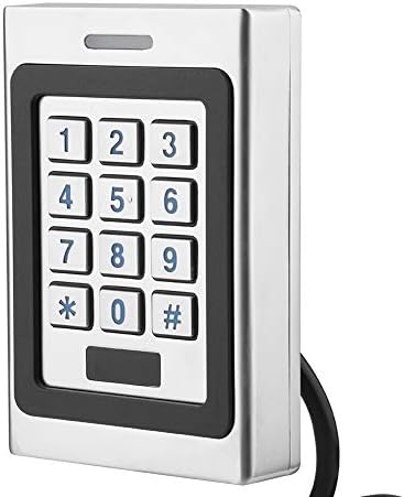 IP67 RFID Door Access Controller Security System Multi-Access Options with Robust Zinc Alloy Design 3000 Users Capacity, Ideal for Home & Office Access Control