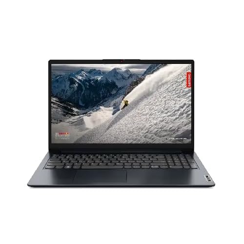 Lenovo IdeaPad 1 15AMN7 Laptop 2024, 15.6 FHD Display, AMD Ryzen 5 7520U 4-Core, AMD Radeon 610M Graphics, 16GB LPDDR5 512GB SSD, Wi-Fi 6, Card Reader, Win11 Home, COU 32GB USB
