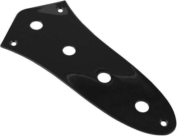 'Allparts AP 0640 003 "Control Plate for Jazz Bass and Small Parts for Electric Guitar Black