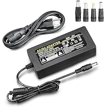 48V 2A Power Supply 96W AC/DC Adapter AC 100-240V to DC 48 Volt 2 Amp Power Transformer Interface 5.5x2.5mm Output Plug for POE Switch POE injectors