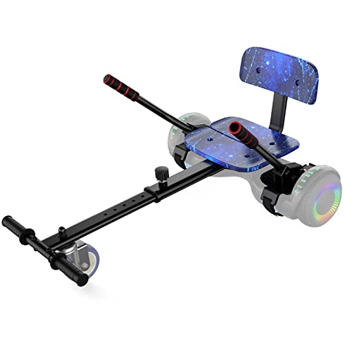 UNI-SUN Self Balancing Scooter Seat Attachment, Adjustable Kart Accessories, Self Balancing Scooter Go Kart Attachments, Compatible with 6.5 8 10 ScooterScooter Not Include