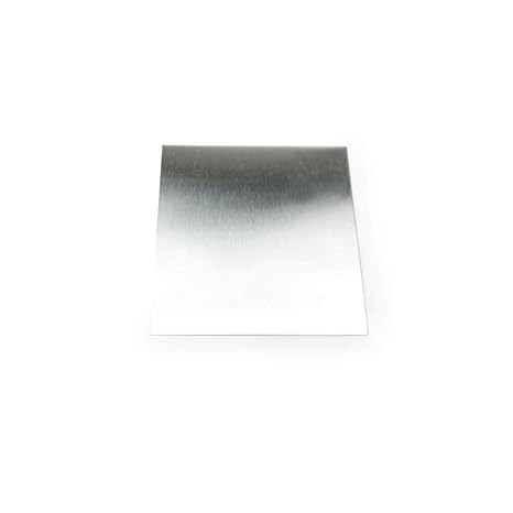 304 Stainless Steel Sheet, #4 Brushed Finish, Annealed, ASTM A240/ASME SA240, 0.036" Thickness, 24" Width, 48" Length, 20 Gauge, OnlineMetals