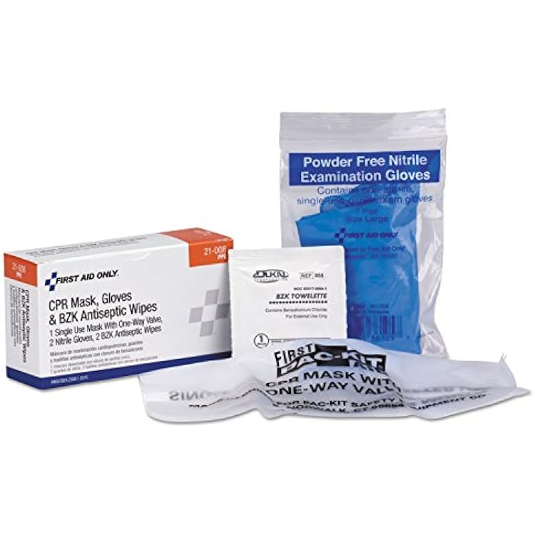 First Aid 21-008 Only 4 Piece CPR FirstAid Pack