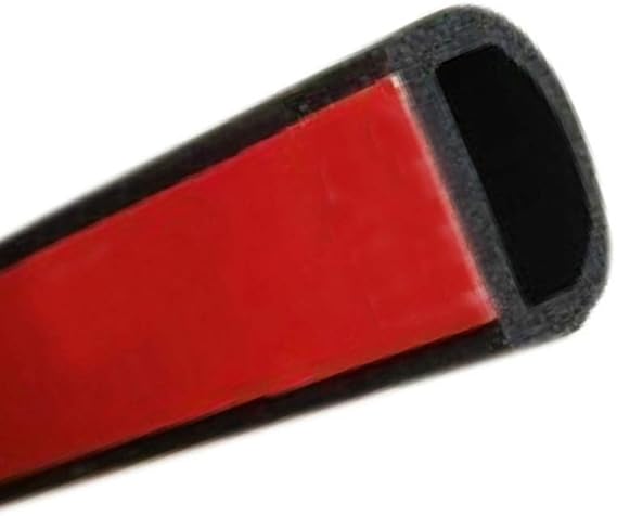 Etopars 160" D 8Meter Door Rubber Seal Weather Strip Weatherstrip Hollow Waterproof Car Auto 14X12mm
