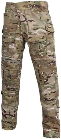 SINAIRSOFT Mens Tactical Pants with Knee Pads,G3 Combat Army BDU Pants,Airsoft Paintball Hunting Outdoor Trousers