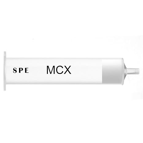 MCX Solid Phase Extraction Cartridges SPE Columns for Retention of the Target Compound for Selective adsorption of analytes or interferences from Complex Matrices,5pcs (30mg/3ml)