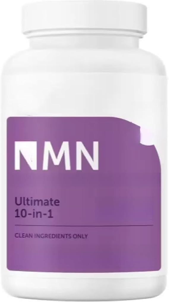 NMN Complex, Vitamin Filler Free | NAD+ Precursor & NR Supplement Alternative | Non-GMO, Vegan|mnm supplement